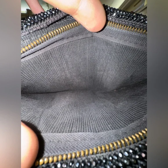 VTG Sparkly Beaded Clutch Pouch - Picture 3 of 9